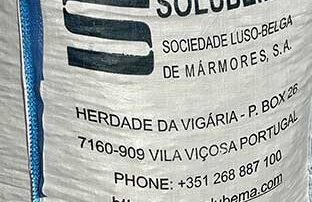 Big bag of brita - solubema - construction materials - portuguese marble